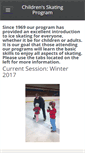 Mobile Screenshot of childrensskating.com